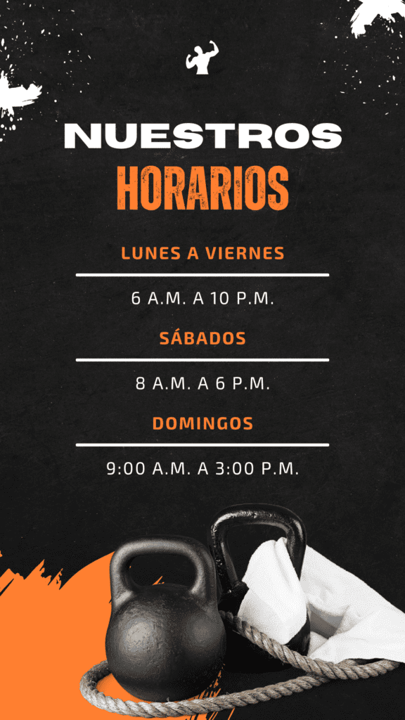 Horarios gym